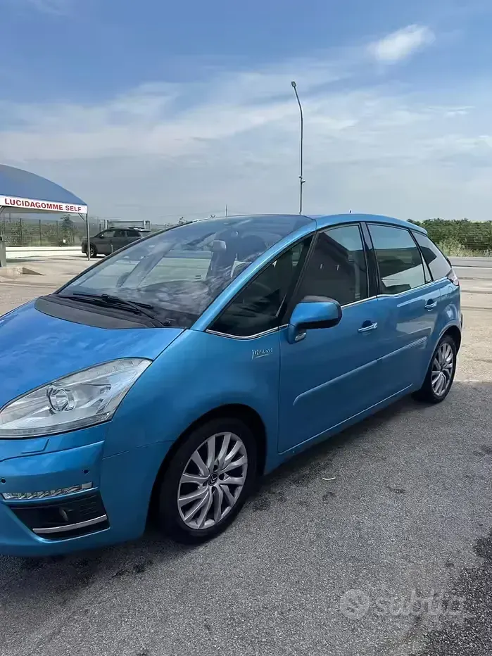 Usata Citroën C4 Picasso Exclusive 111 CV (81 kW) 2011 Blu Monovolume