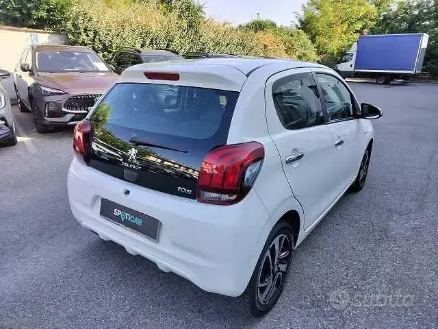 Usata Peugeot 108 Allure 72 CV (52 kW) 2019 Bianco Berlina