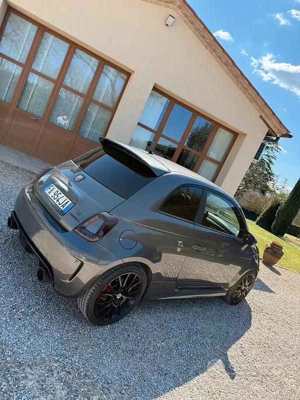 Usata Abarth 595 Competizione 2015 Grigio Utilitaria