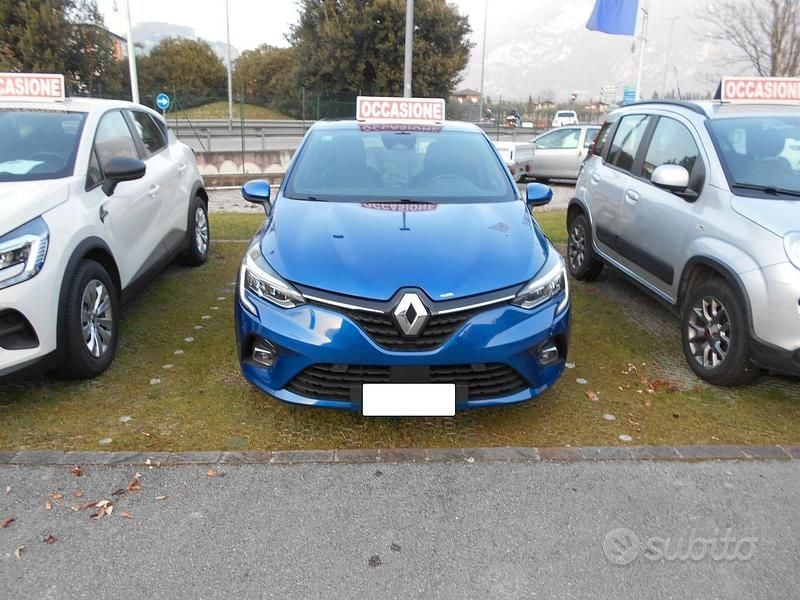 Usata Renault Clio V Intens 116 CV (85 kW) 2020 Blu Berlina