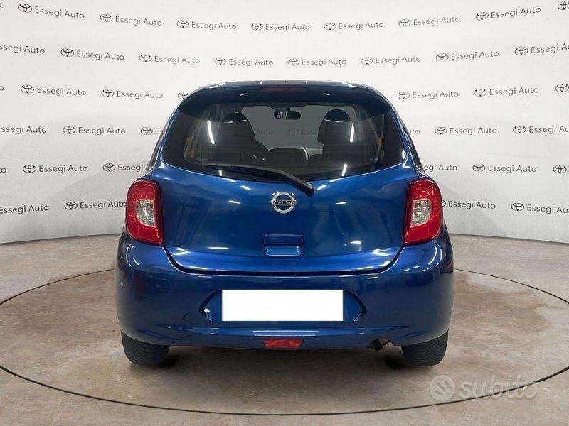 Usata Nissan Micra Acenta 80 CV (58 kW) 2015 Blu Utilitaria