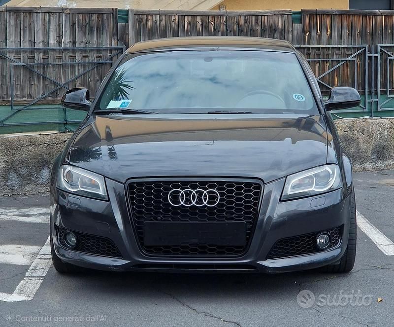 Usata Audi A3 S-Line 140 CV (102 kW) 2009 Grigio Utilitaria