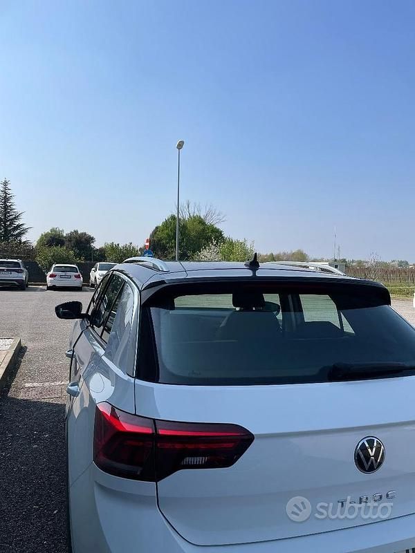 Usata VW T-Roc 150 CV (110 kW) 2021 Bianco SUV