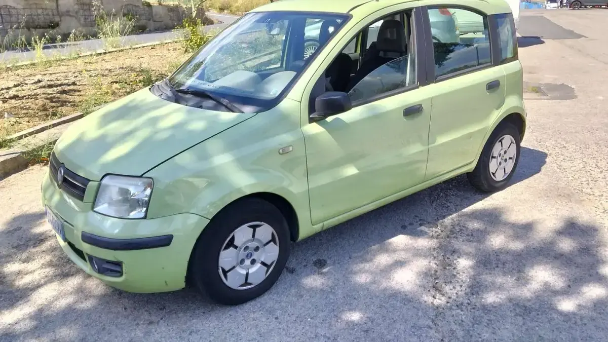 Usata Fiat Panda Dynamic 60 CV (44 kW) 2003 Verde Utilitaria