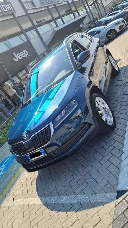 Usata Skoda Karoq Style 116 CV (85 kW) 2019 Blu/azzurro SUV