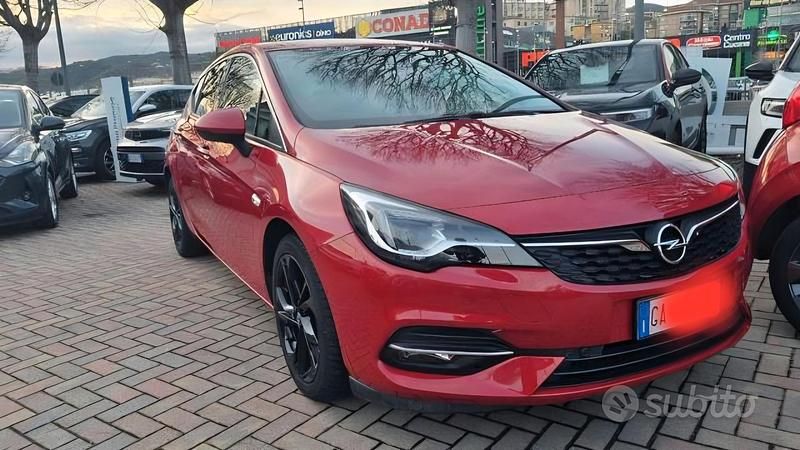 Usata Opel Astra Business 122 CV (89 kW) 2020 Rosso Berlina