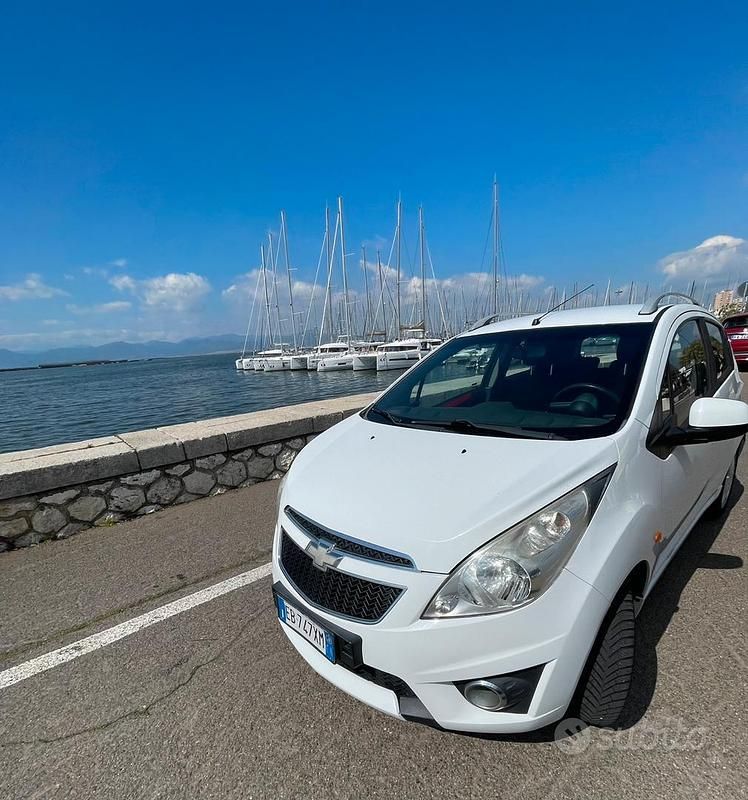 Usata Chevrolet Spark LT 81 CV (59 kW) 2010 Bianco Utilitaria