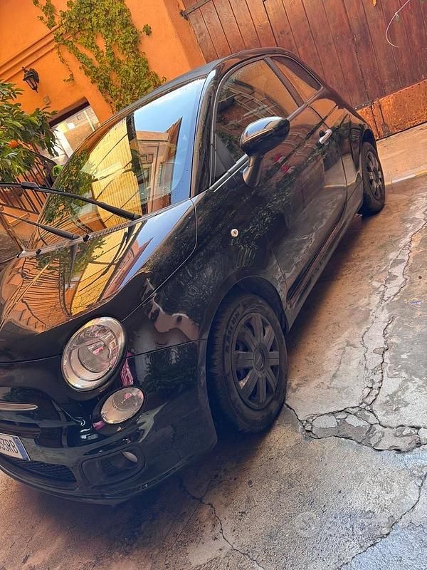 Usata Fiat 500C 2013 Nero Cabrio