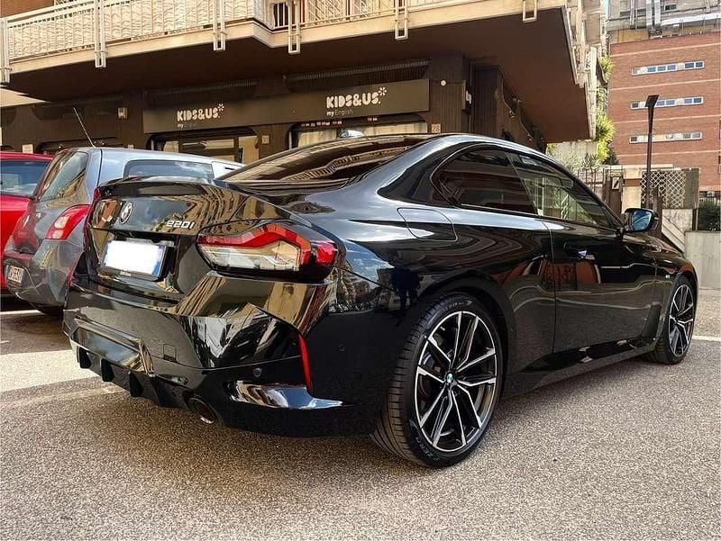 Usata BMW 220 M Sport 184 CV (135 kW) 2024 Nero Coupé