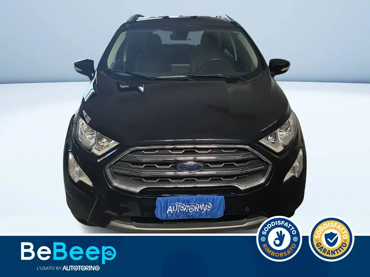 Usata Ford Ecosport Titanium 99 CV (72 kW) 2019 Nero pastello SUV