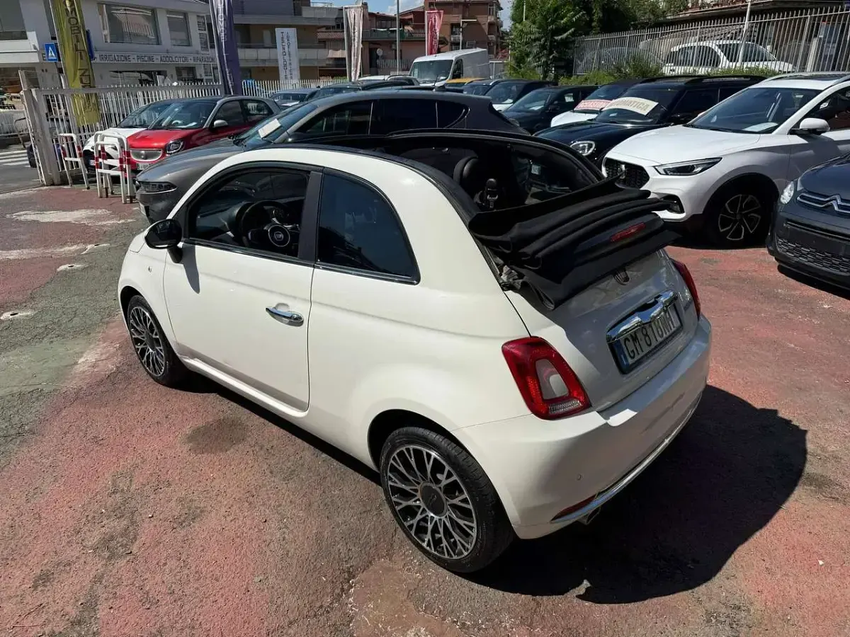 Usata Fiat 500C Dolcevita 69 CV (50 kW) 2023 Bianco Cabrio