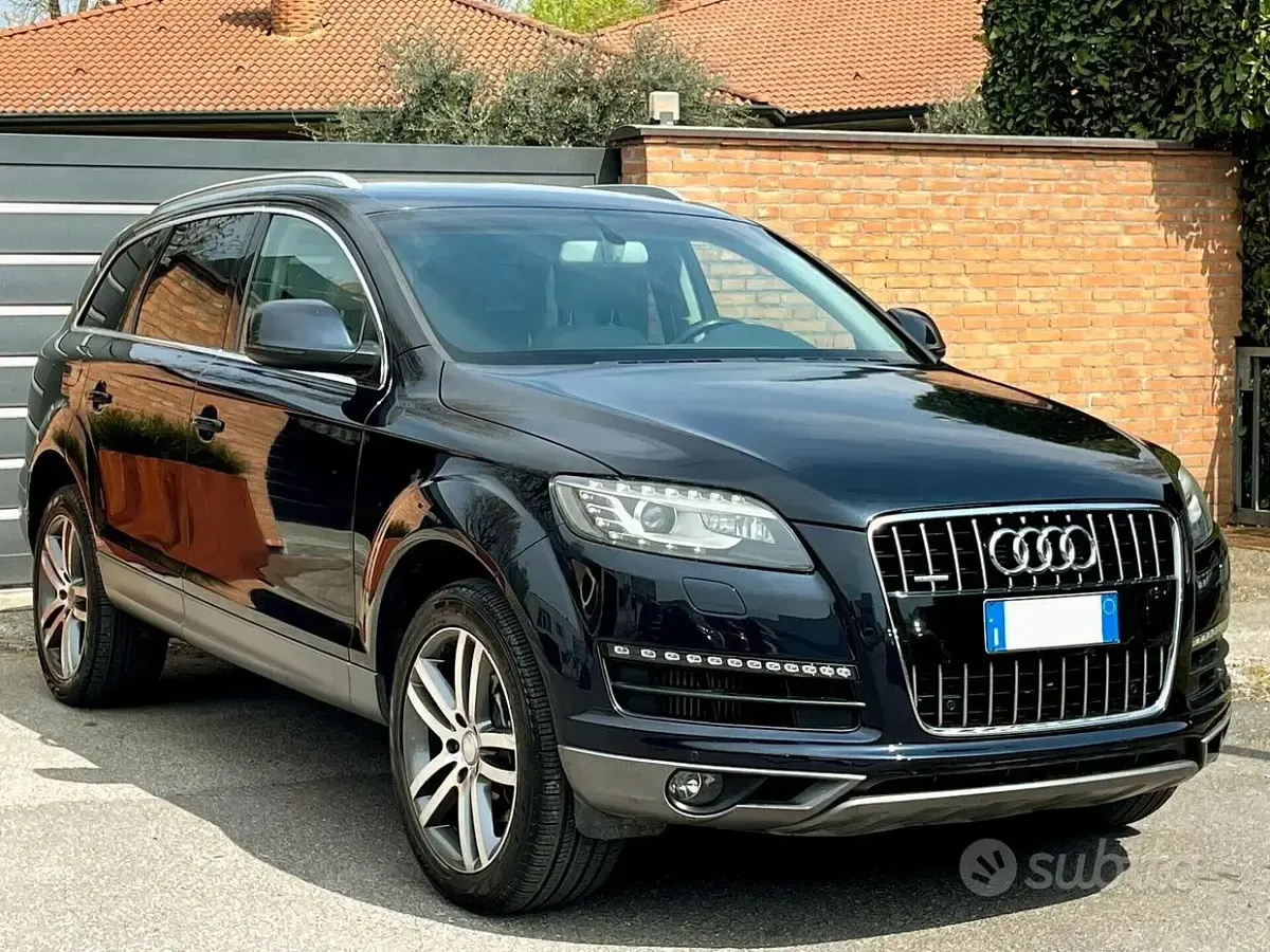 Usata Audi Q7 Advanced 245 CV (180 kW) 2012 Bluazzurro SUV
