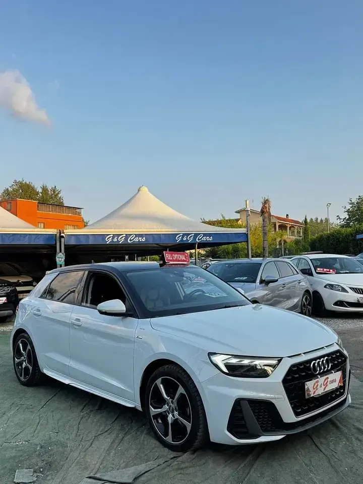 Usata Audi A1 Sportback S-Line 150 CV (110 kW) 2019 Bianco Utilitaria