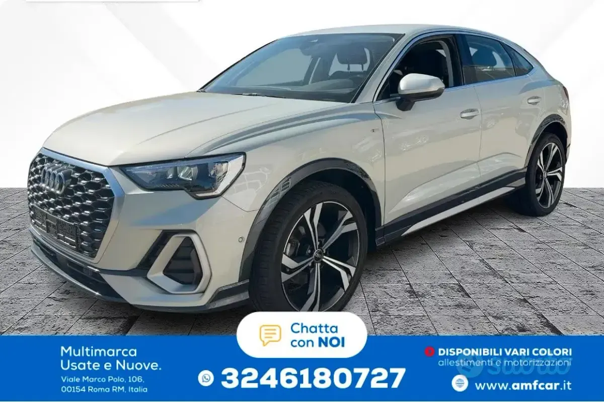 Usata Audi Q3 Sportback S-Line 150 CV (110 kW) 2022 Grigio SUV