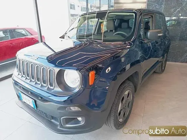 Usata Jeep Renegade Limited 140 CV (102 kW) 2018 Blu SUV