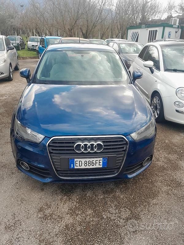 Usata Audi A1 116 CV (85 kW) 2013 Blu Utilitaria