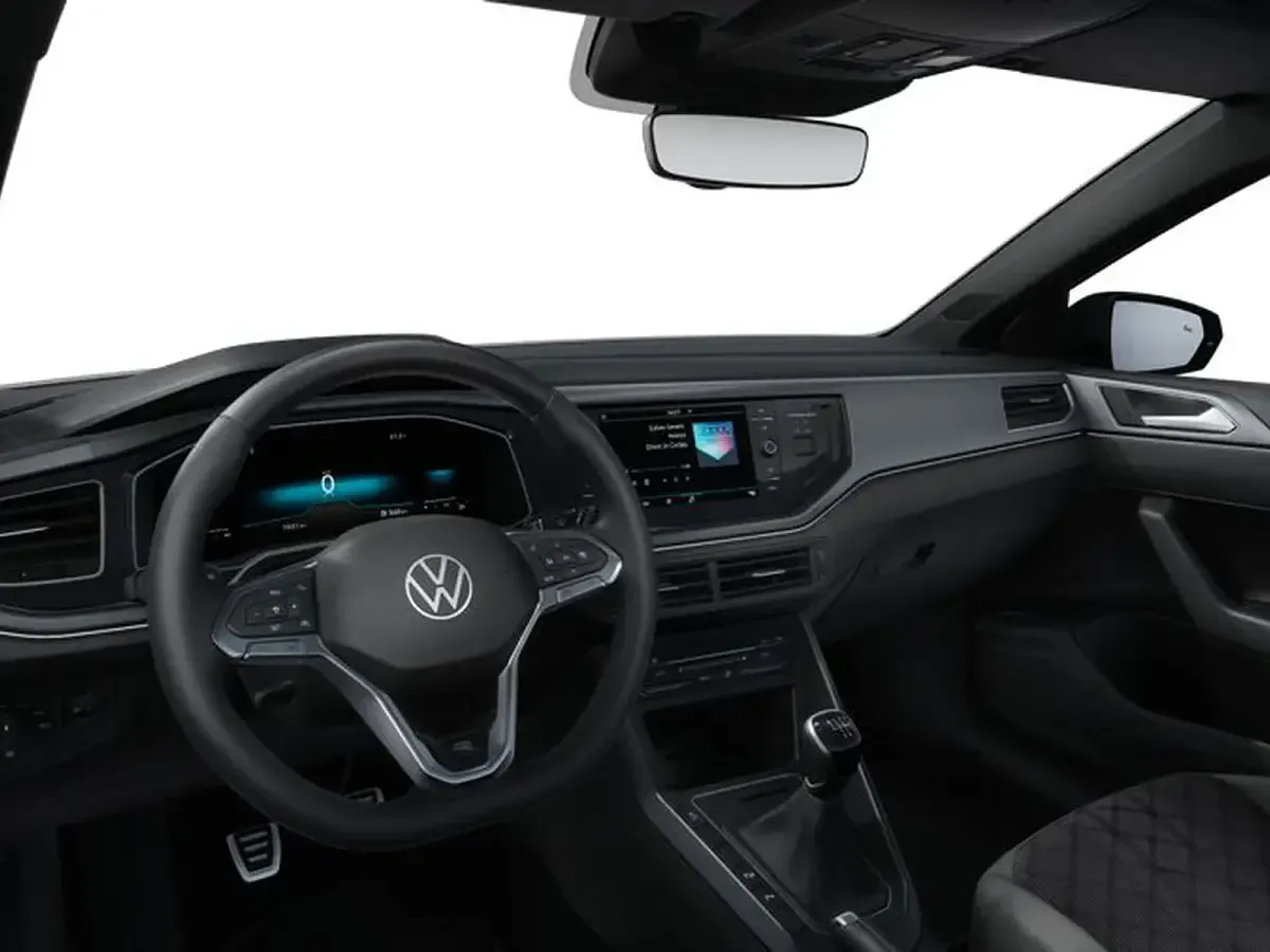 Nuova VW Polo R-line Plus 95 CV (69 kW) 2026 Smoky grey metallizzato nero Utilitaria