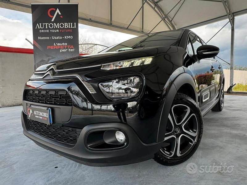 Usata Citroën C3 Feel 102 CV (75 kW) 2022 Nero Utilitaria