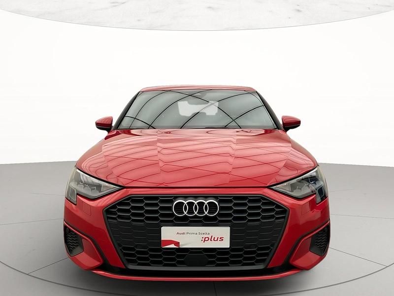 Usata Audi A3 150 CV (110 kW) 2022 Rosso tango metallizzato Berlina