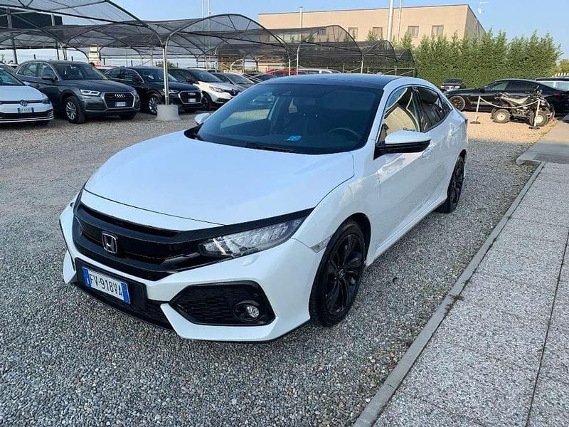 Bianco Usata 2019 Honda Civic Executive Tre volumi | 15.900 € (Buon prezzo) - Immagine 1/4