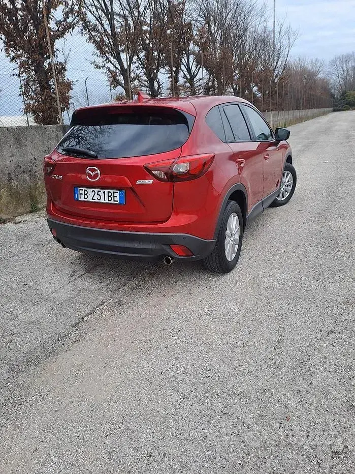 Usata Mazda CX-5 150 CV (110 kW) 2015 Rosso SUV