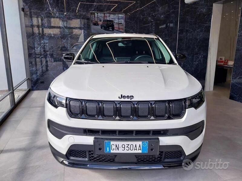 Usata Jeep Compass Night Eagle 131 CV (96 kW) 2023 Bianco SUV