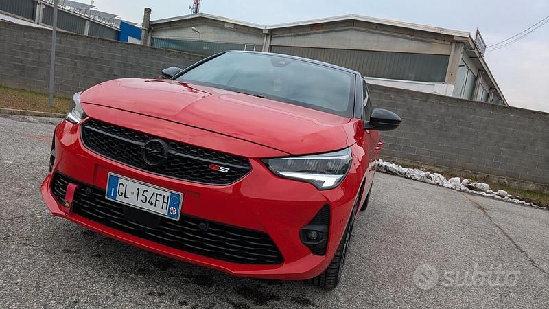 Usata Opel Corsa 2022 Rosso Utilitaria