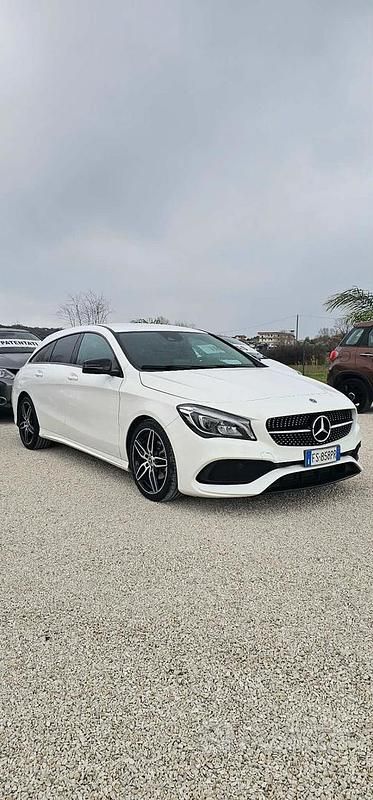 Usata Mercedes CLA200 Shooting Brake AMG 135 CV (99 kW) 2018 Bianco Station wagon