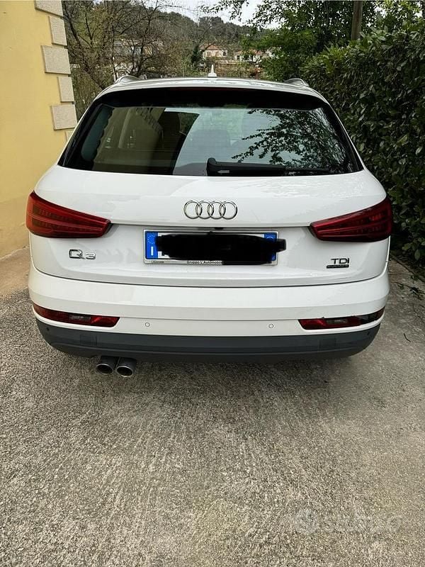 Usata Audi Q3 150 CV (110 kW) 2015 Bianco SUV