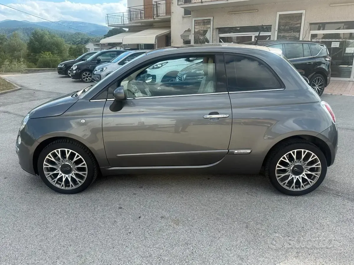 Usata Fiat 500 Lounge 69 CV (50 kW) 2015 Grigio Berlina