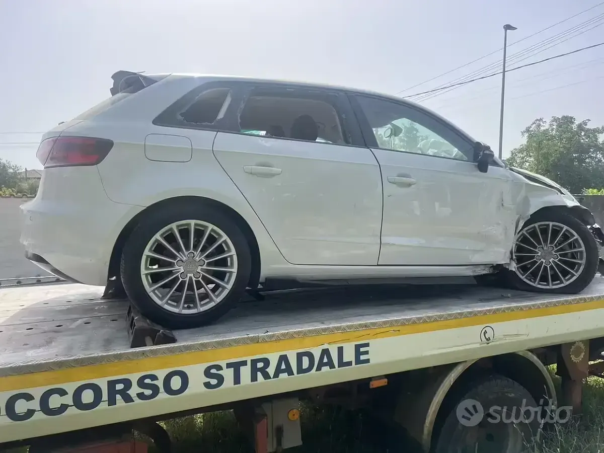Usata Audi A3 82 CV (60 kW) 2014 Bianco Berlina
