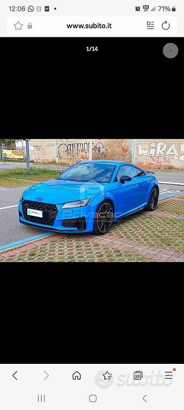 Usata Audi TT Ambiente 245 CV (180 kW) 2019 Coupé