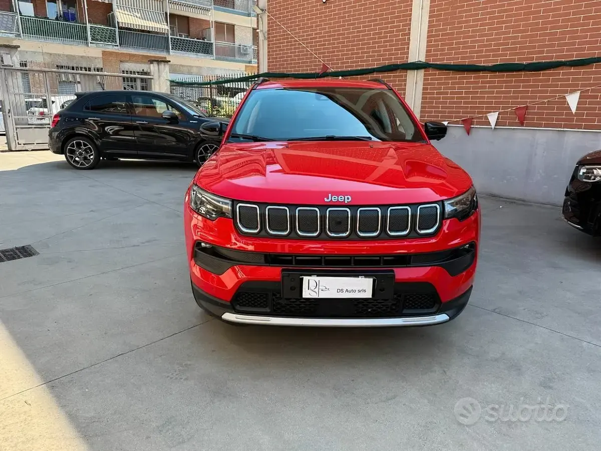 Usata Jeep Compass Limited 131 CV (96 kW) 2024 Rosso SUV