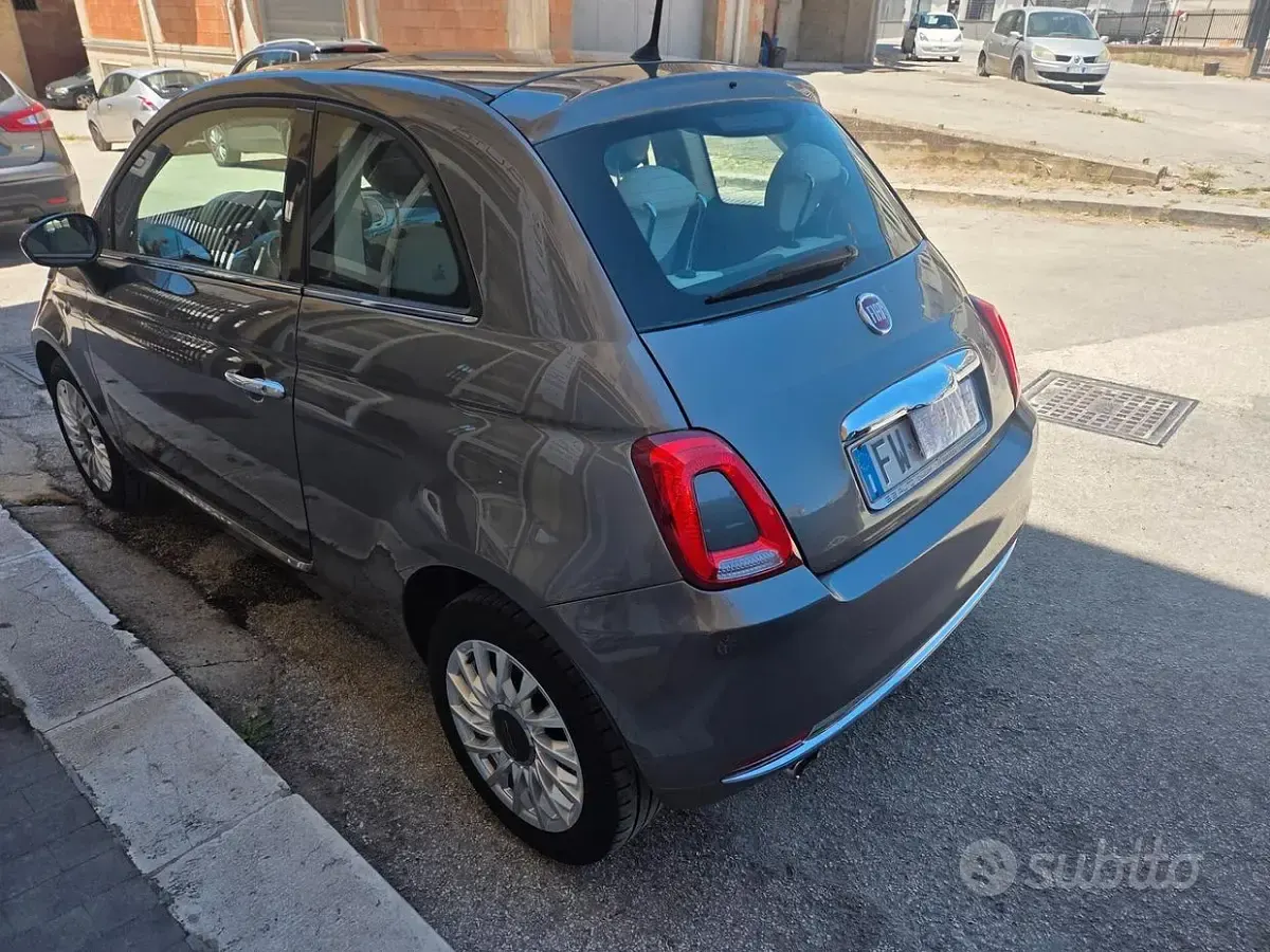 Usata Fiat 500 69 CV (50 kW) 2019 Grigio Berlina