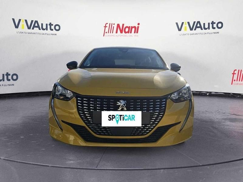 Usata Peugeot 208 Allure 101 CV (74 kW) 2023 Giallo Utilitaria