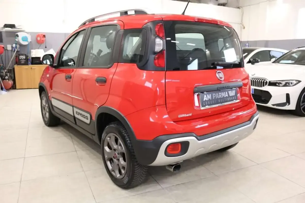 Usata Fiat Panda Cross Cross 90 CV (66 kW) 2018 Rosso Utilitaria