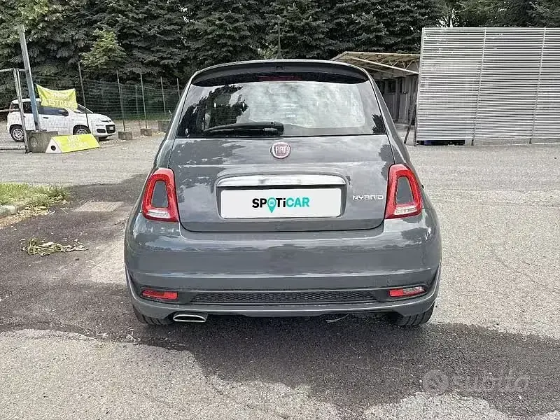 Usata Fiat 500 70 CV (51 kW) 2021 Grigio Berlina
