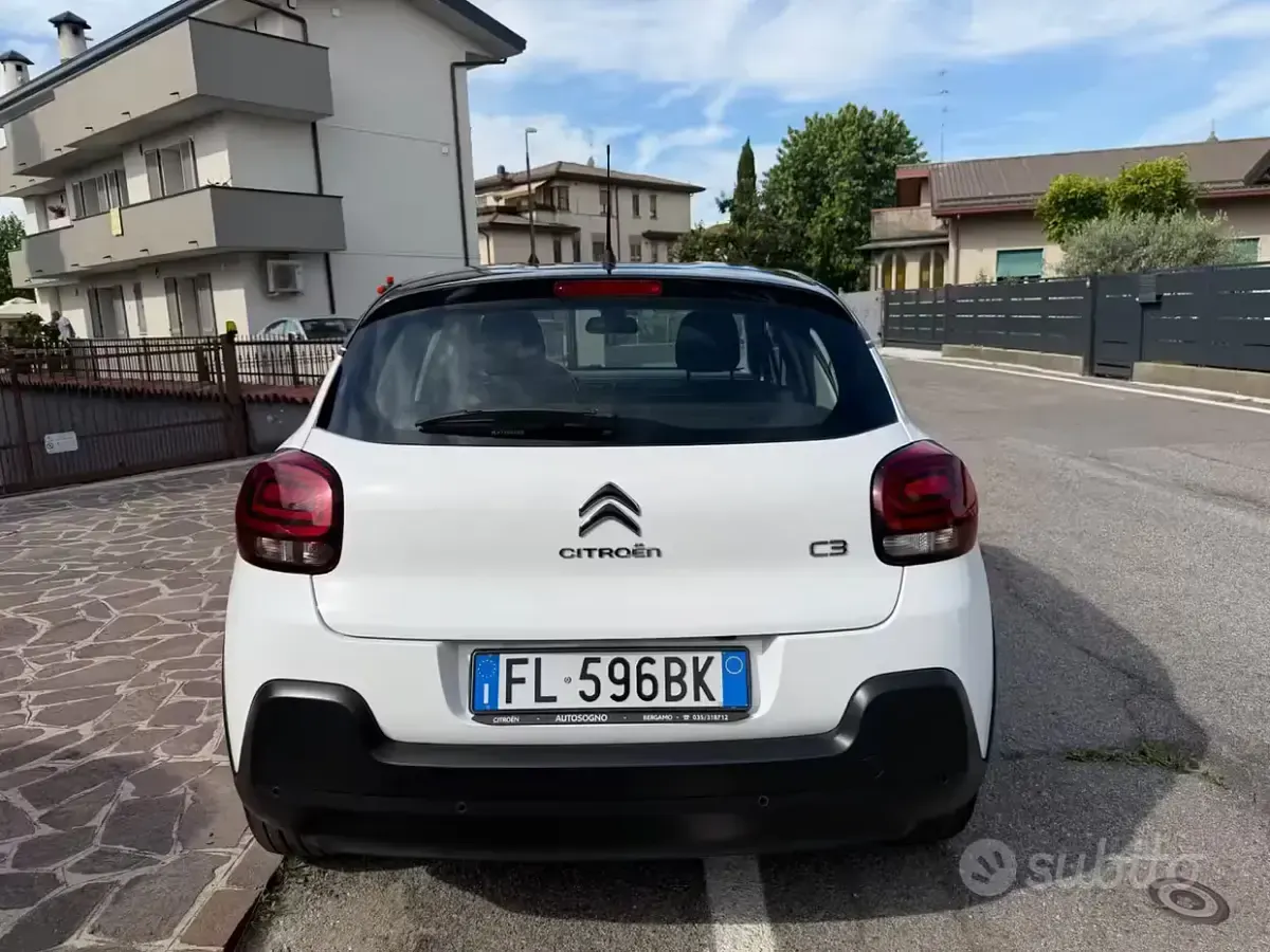 Usata Citroën C3 PureTech 110 CV (80 kW) 2019 Bianco Utilitaria