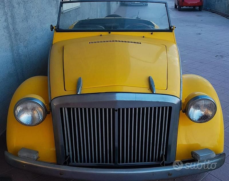 Occasion Fiat 850 1960 Jaune Cabriolet