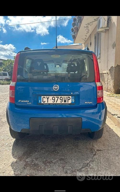 Usata Fiat Panda 4x4 2005 Blu Utilitaria