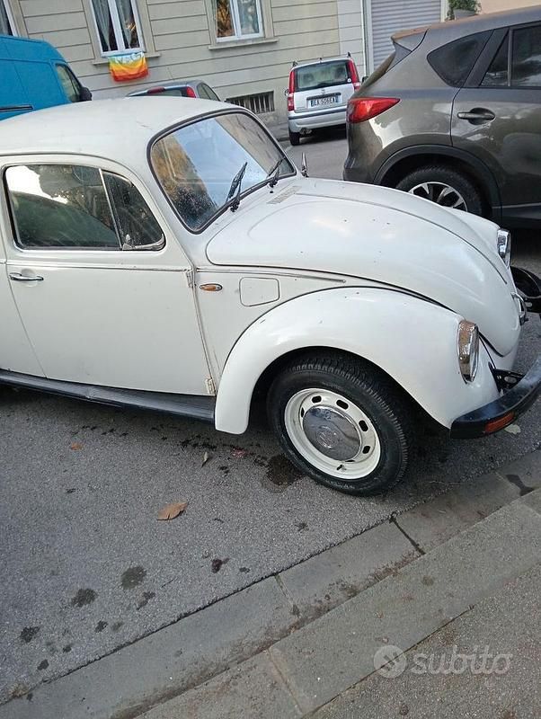 Usata VW Beetle 1970 Bianco Utilitaria