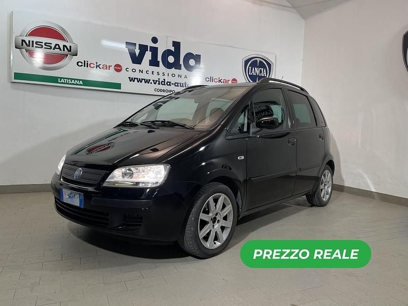 Usata Fiat Idea 90 CV (66 kW) 2008 Nero Monovolume