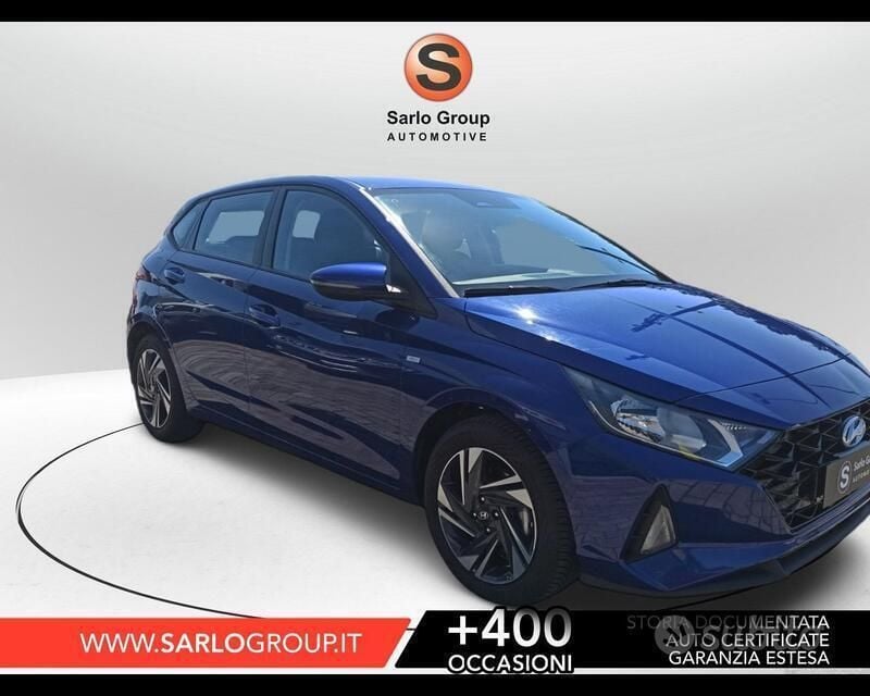 Blu Usata 2021 Hyundai i20 Tre volumi | 13.900 € (Buon prezzo) - Immagine 1/4