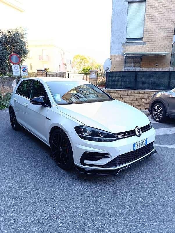 Usata VW Golf VII Sportline 150 CV (110 kW) 2018 Bianco Berlina