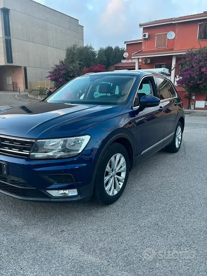 Usata VW Tiguan 116 CV (85 kW) 2017 Blu SUV