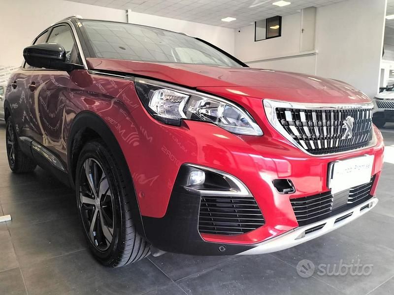 Usata Peugeot 3008 Active 130 CV (95 kW) 2019 Rosso SUV