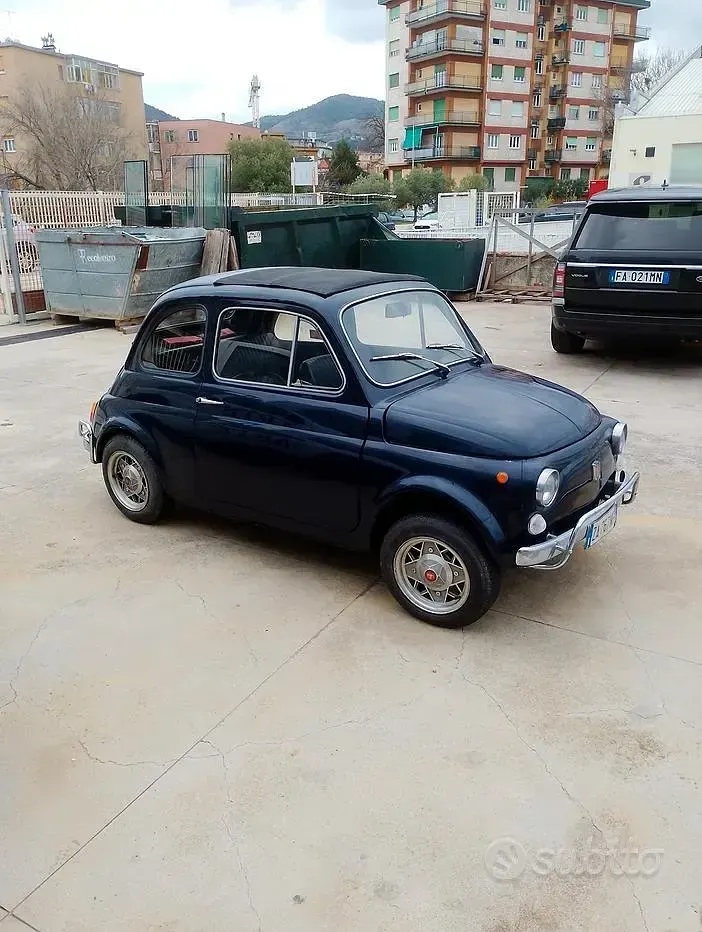Usata Fiat 500 1970 Blu Utilitaria