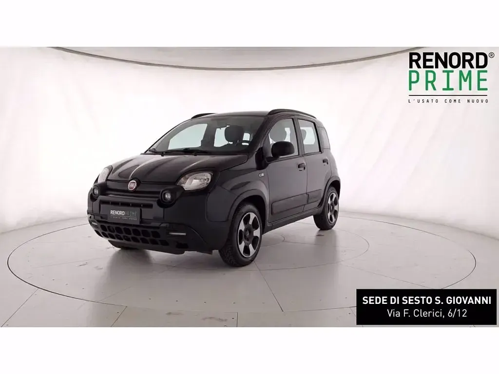 Usata Fiat Panda Cross Cross 70 CV (51 kW) 2020 Nero Utilitaria