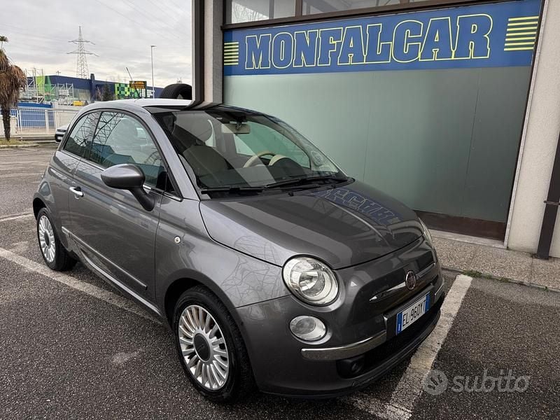 Usata Fiat 500 Lounge 70 CV (51 kW) 2012 Grigio Berlina