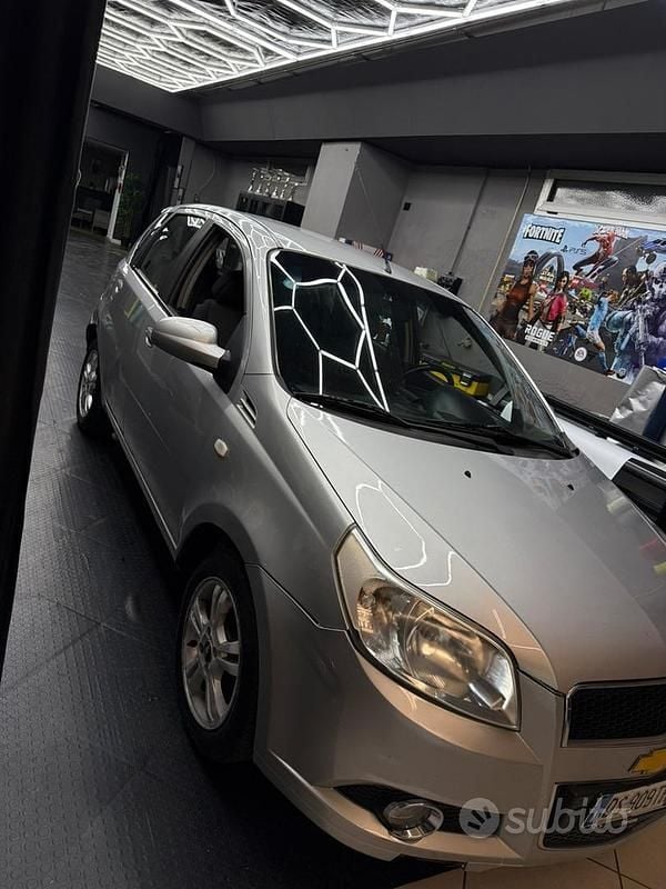 Usata Chevrolet Aveo 2008 Grigio Utilitaria